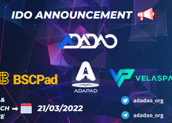 ADADAO ($ADAO) is all set to launch on BlueZilla  launchpad on March 21st