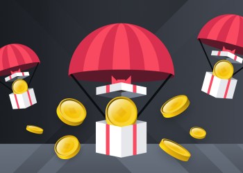 Airdropped tokens