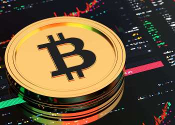 Bitcoin on market chart