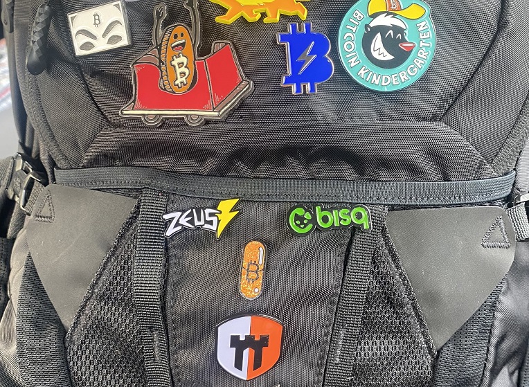 Bitcoin 2022 - Pins from the conference