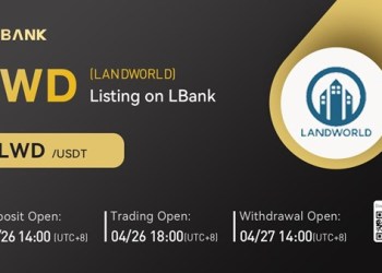 LANDWORLD (LWD) Is Now Available for Trading on LBank Exchange