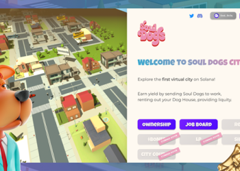 Soul Dogs City to venture into the Metaverse with Digital Land, Token, Staking, and Marketplace Launch