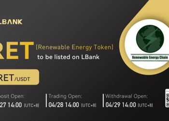 Renewable Energy Token (RET) Is Now Available for Trading on LBank Exchange