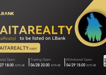 SaitaRealty (SAITAREALTY) Is Now Available for Trading on LBank Exchange