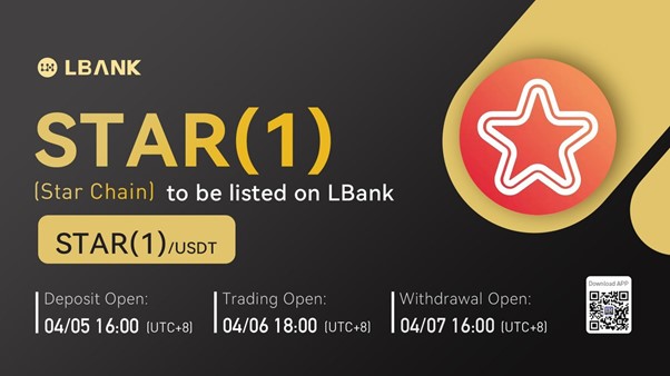 Star Chain (STAR1) Is Now Available for Trading on LBank Exchange