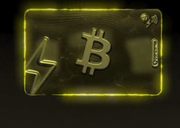 CoinCorner's the Bolt Card, promotional image