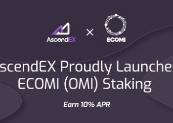 AscendEX and ECOMI Launch OMI Stake and Earn Competition