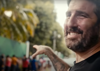 Bukele, McCormack screenshot from the documentary