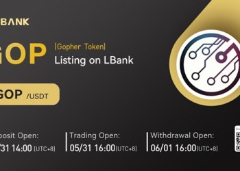 LBank Exchange Will List Gopher Token (GOP) on May 31, 2022