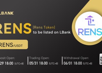 LBank Exchange Will List Rens Token (RENS) on May 31, 2022