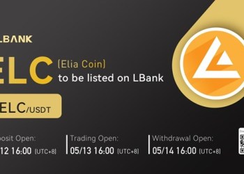 Elia Coin (ELC) Is Now Available for Trading on LBank Exchange