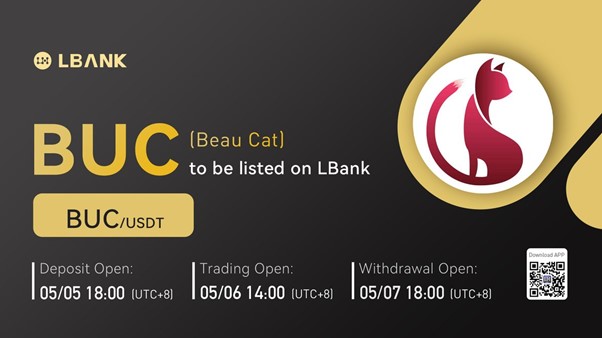 Beau Cat (BUC) Is Now Available for Trading on LBank Exchange