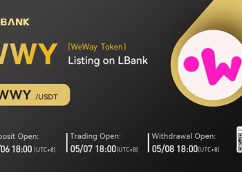 WeWay (WWY) Is Now Available for Trading on LBank Exchange