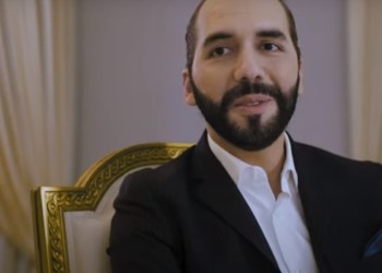Nayib Bukele, screenshot