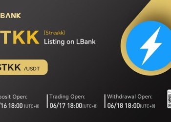 LBank Exchange Will List Streakk (STKK) on June 17, 2022