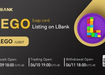 LBank Exchange Will List Lego Coin (LEGO) on June 10, 2022