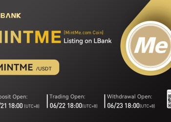 LBank Exchange Will List MintMe.com Coin (MINTME) on June 22, 2022