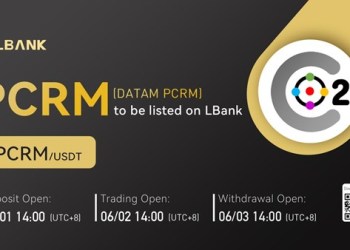 LBank Exchange Will List DATAM PCRM (PCRM) on June 2, 2022