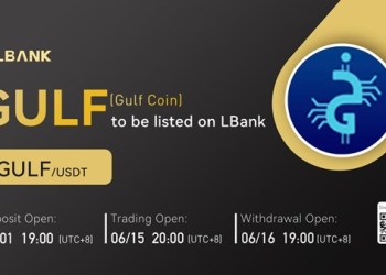 Gulf Coin (GULF) Is Now Available for Trading on LBank Exchange