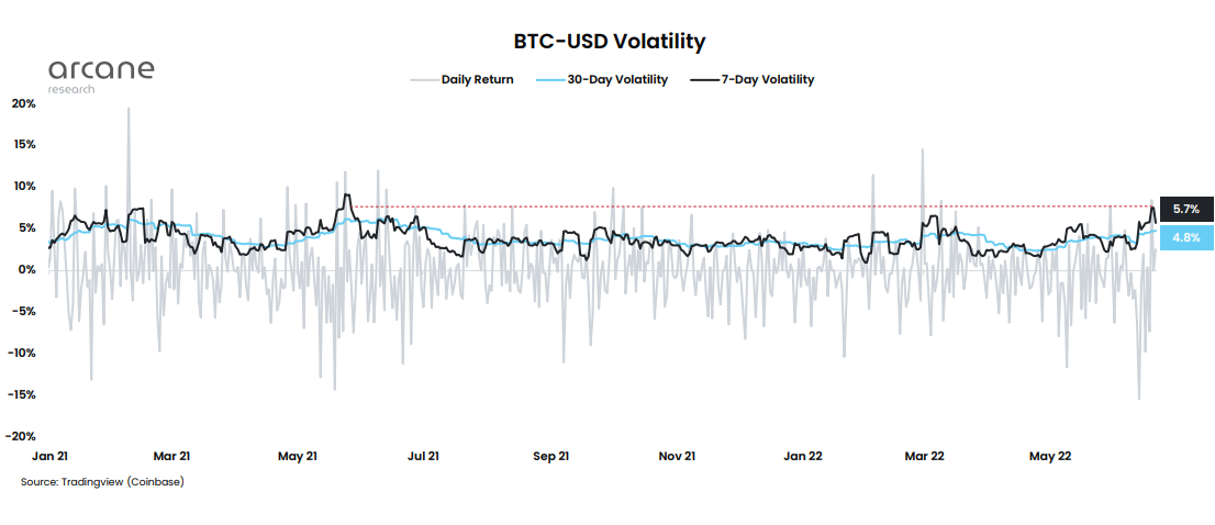 Bitcoin Volatility 