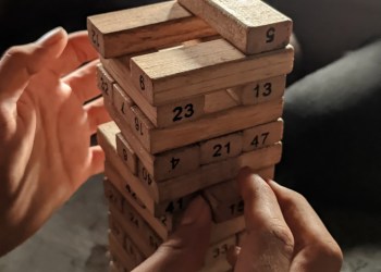 NYDIG, jenga tower