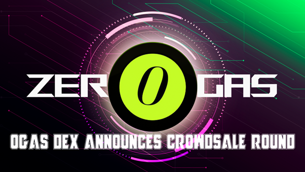 0GAS first gasless DEX on Ethereum launches crowdsale round