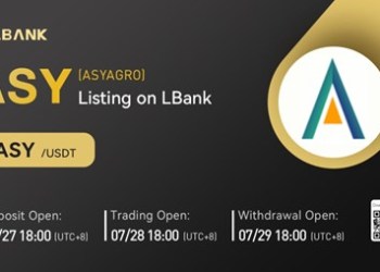 ASYAGRO (ASY) Is Now Available for Trading on LBank Exchange