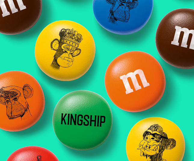M&M's and KINGSHIP candies