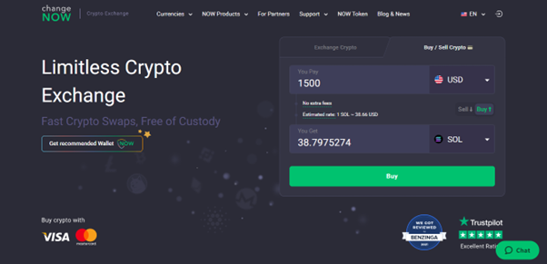 ChangeNOW – Legit Crypto Exchange Totally Worth Checking Out