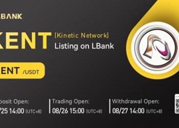 Kinetic Network Token (KENT) Is Now Available for Trading on LBank Exchange