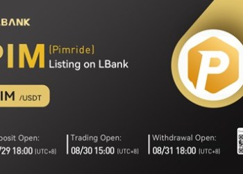 Pimride (PIM) Is Now Available for Trading on LBank Exchange
