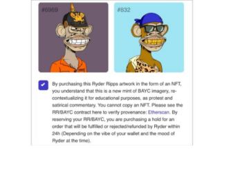 Ryder Ripps BAYC disclaimer