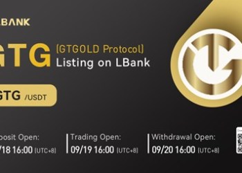 LBank Exchange Will List GTGOLD Protocol (GTG) on September 19, 2022