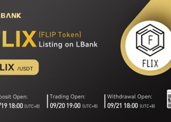 FLIP Token (FLIX) Is Now Available for Trading on LBank Exchange