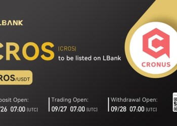 CROS Is Now Available for Trading on LBank Exchange