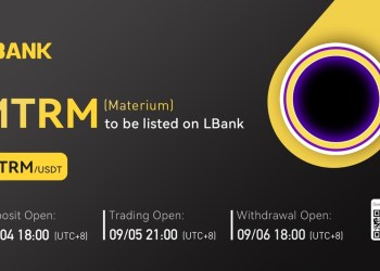 Materium (MTRM) Is Now Available for Trading on LBank Exchange