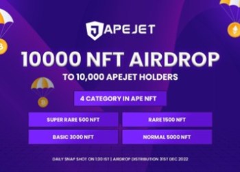 Apejet sets to release NFT Airdrop for upcoming web3 game Jungle Safari
