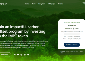 IMPT Presale Homepage