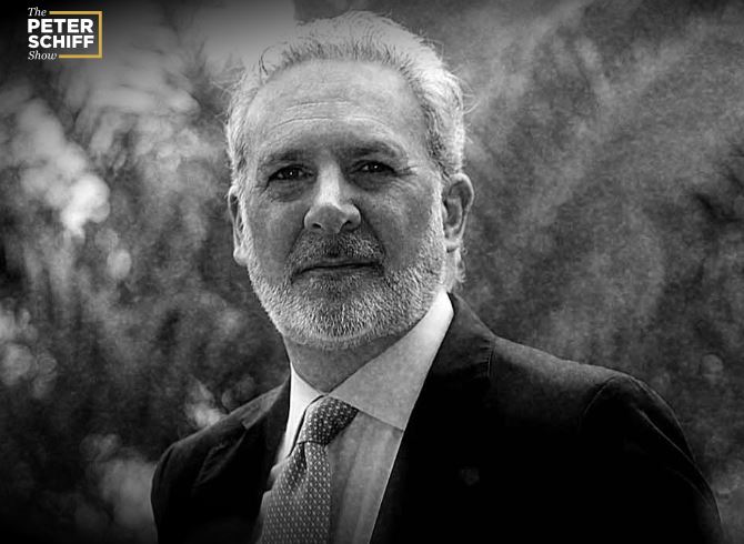 Peter Schiff, screenshot from his site