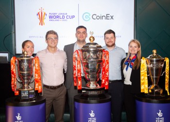 CoinEx, the Official Sponsor of RLWC 2021, Fires up the Audience in Manchester