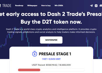 New Crypto Analytics Platform Dash 2 Trade Raises $500k During First 24 Hours of Presale