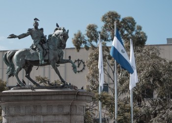 CoinCorner, El Salvador flag waving