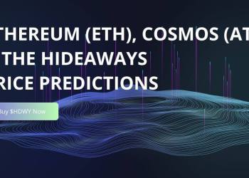 Ethereum (ETH), Hideaways (HDWY), And Cosmos (ATOM) Price Projections