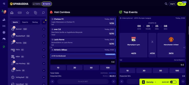spinbuddha - non gamstop betting sites