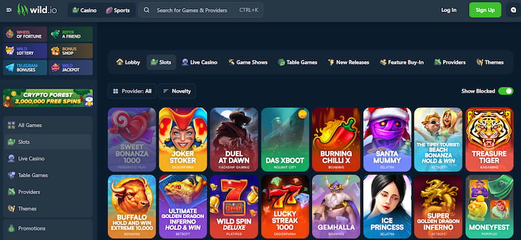 wildio - non gamstop slot sites