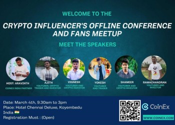 Crypto Industry’s Leading Voices Unite: CoinEx’s Indian KOL Explores New Trends in Offline Gatherings