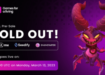 Games for a living Announces Record Presale Sellout on Seedify, Bit2Me and Enjinstarter