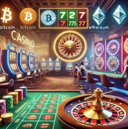 sélection de jeux disponibles dans un crypto casino