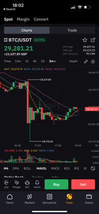 Bybit App Charts