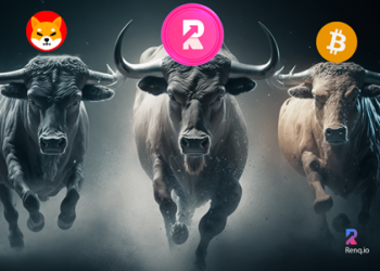 Bitcoin (BTC), Shiba Inu (SHIB), and RenQ Finance are the 3 most traded tokens before the Bull market of 2023 begins